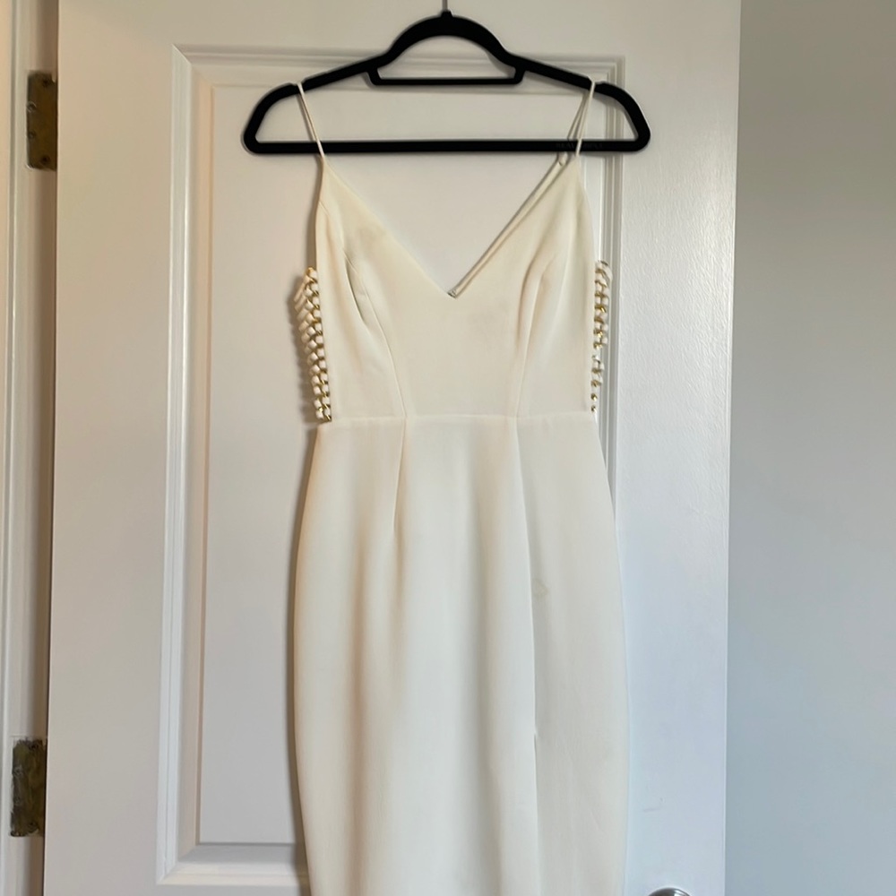 White Zimmerman dress